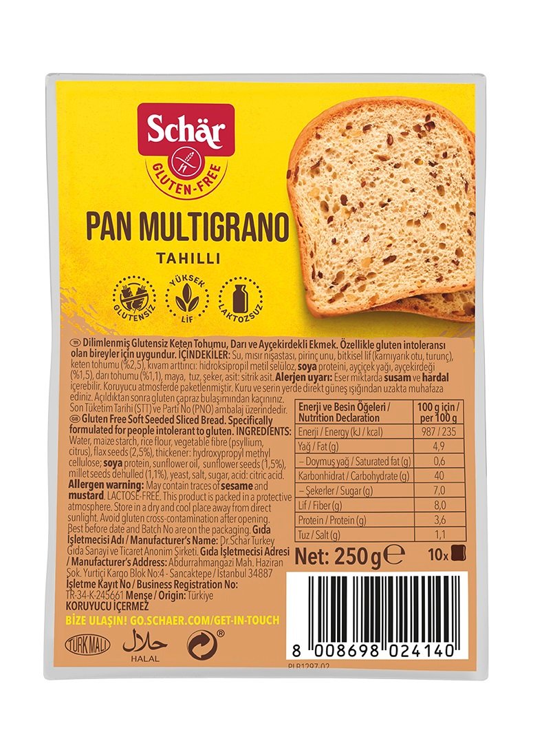 Schär Pan Multigrano Ekmek