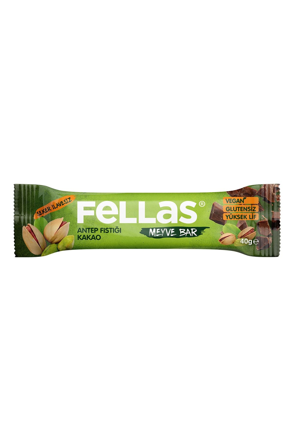 Fellas Antep Fıstıklı ve Kakaolu 40g